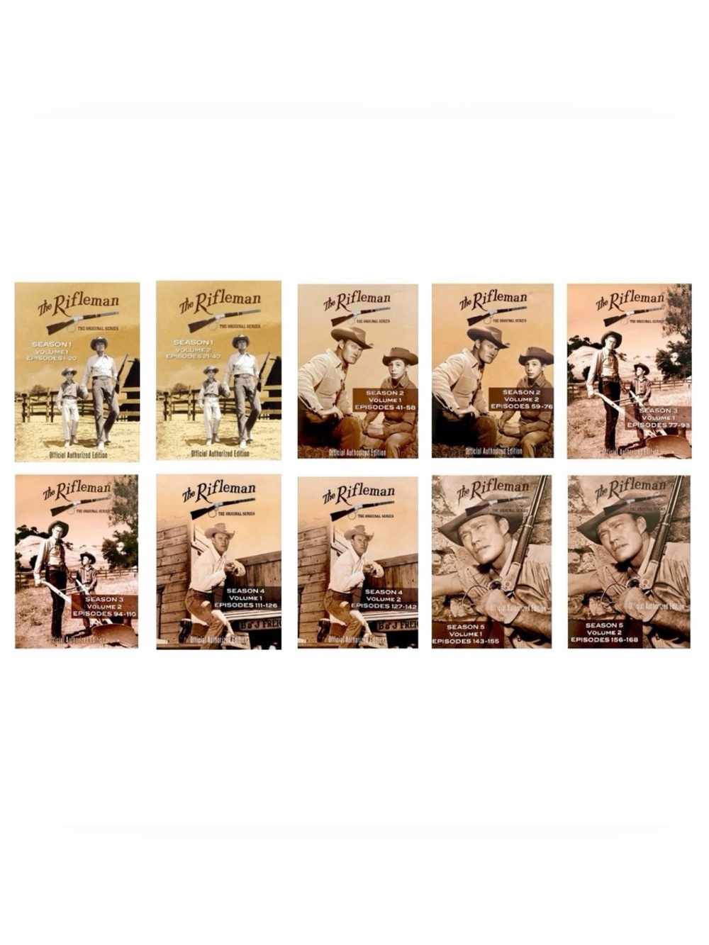 The Rifleman: The Complete Series (DVD, 1963, 27-Disc Set)
